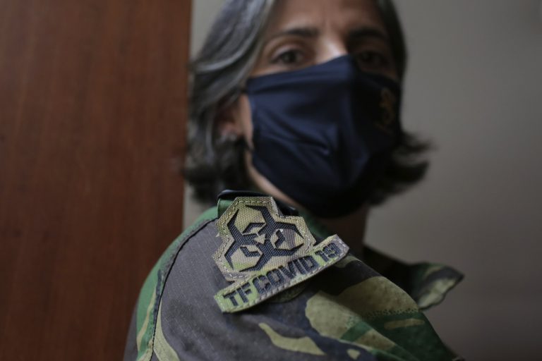 Portugal’s armed forces help nursing homes battle the virus