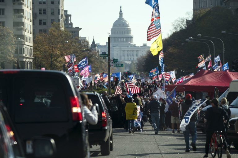Trump loyalists converging again on Washington over election