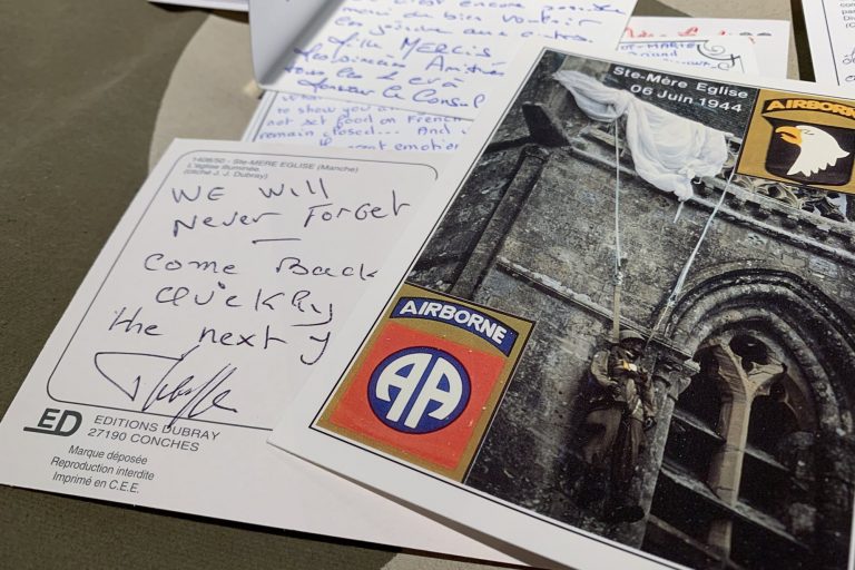 Notes from France honor American soldiers’ D-Day sacrifice