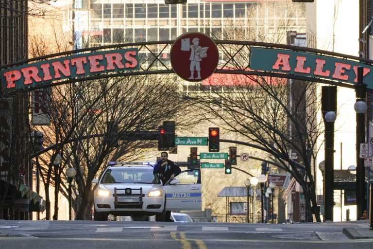 The Latest: AT&T says some service restored after bombing