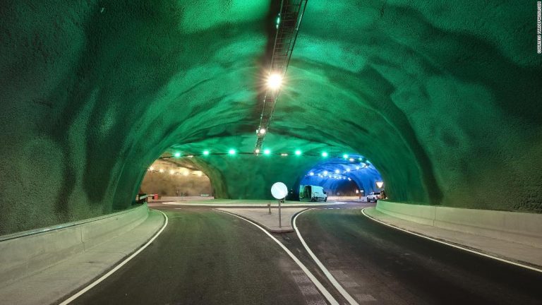 Striking new underwater traffic circle opening in the Faroe Islands