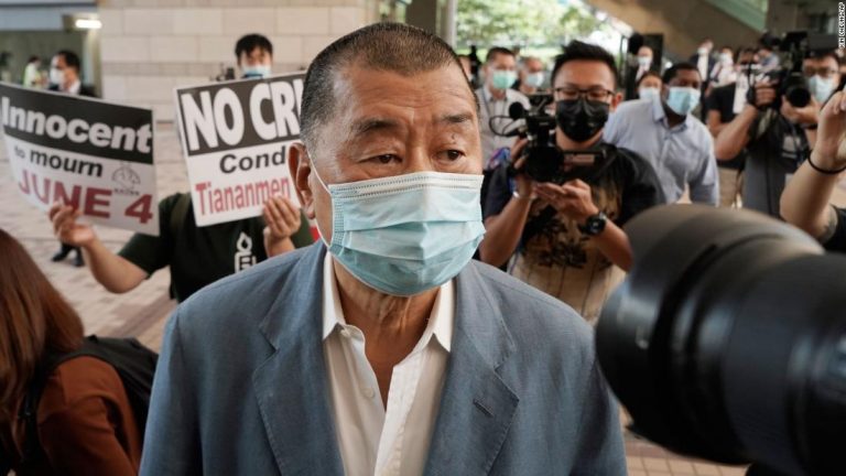 Hong Kong media tycoon Jimmy Lai charged under national security law