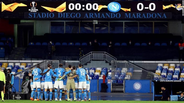 Last-minute drama at newly renamed Diego Armando Maradona stadium