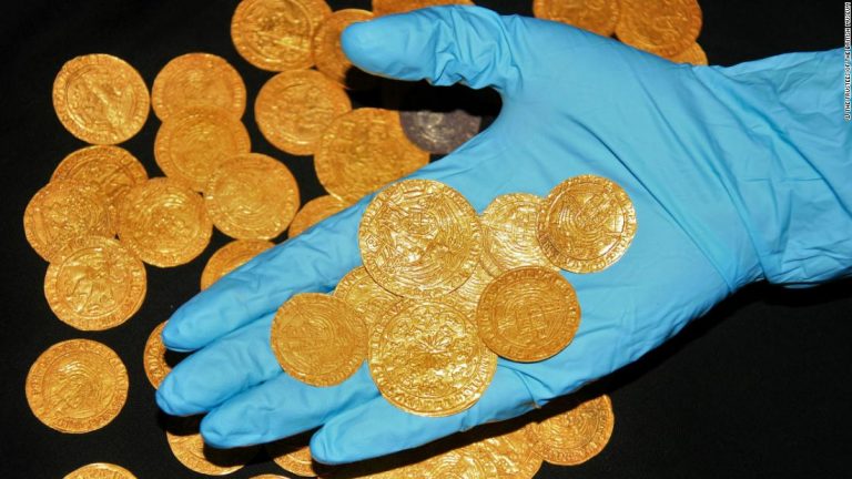 Gold coins, medieval treasures discovered in British countryside during lockdown