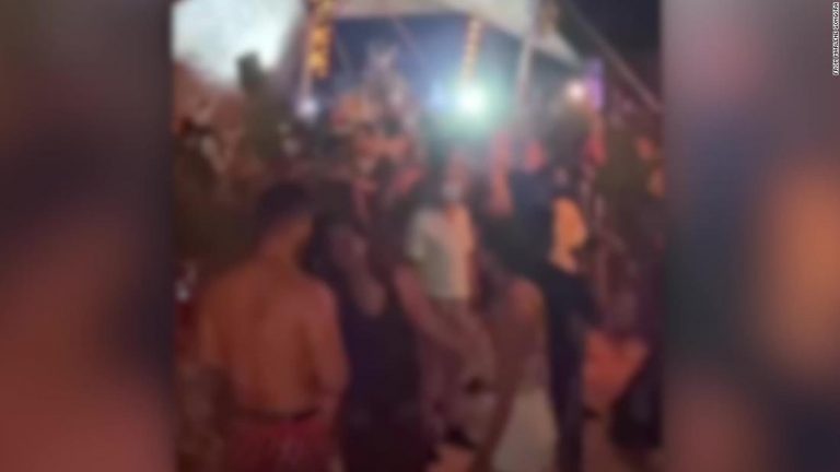 Videos show packed crowds at Mexico art festival