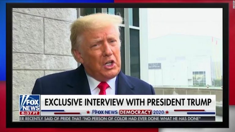 Watch President Trump’s first on-camera interview since the election
