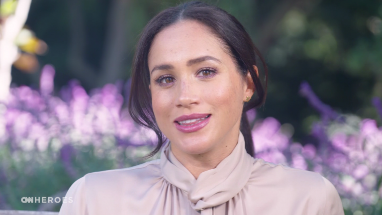 Meghan Markle makes surprise appearance on CNN
