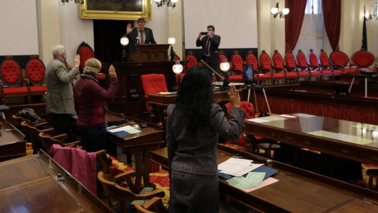 Votes are being cast as electors meet to affirm Biden’s win