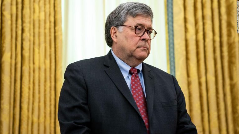 US Attorney General William Barr resigns