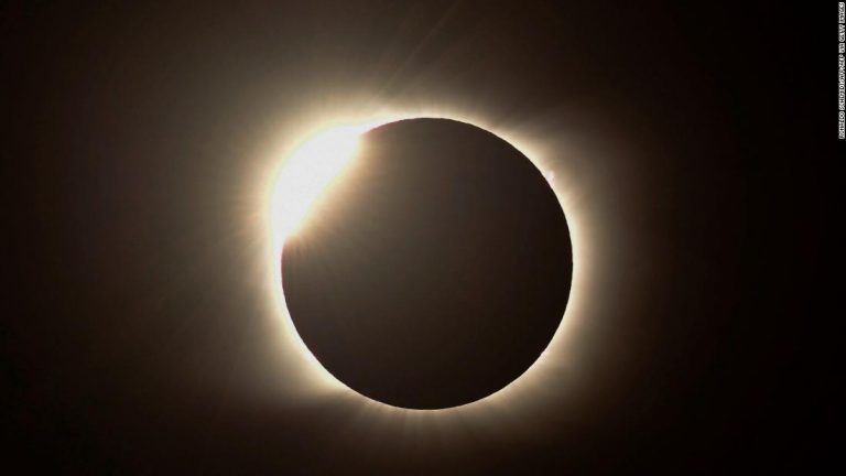 See total solar eclipse in parts of South America