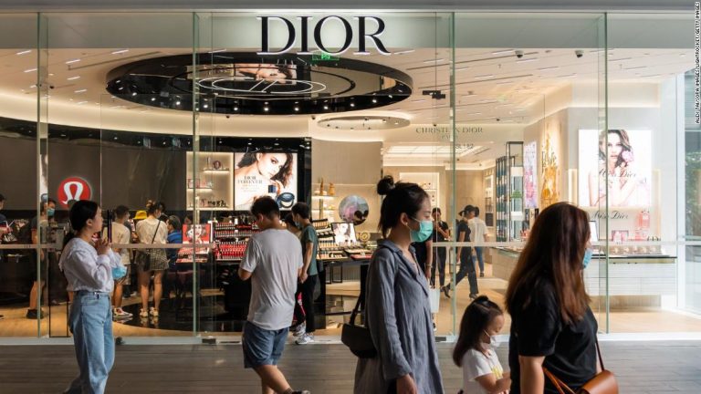 China’s luxury market boomed this year, even as global sales shrank