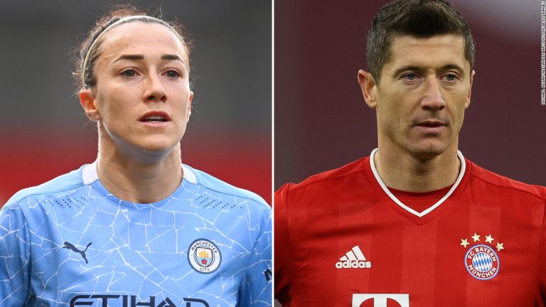 Robert Lewandowski and Lucy Bronze named players of the year at the Best FIFA Football Awards