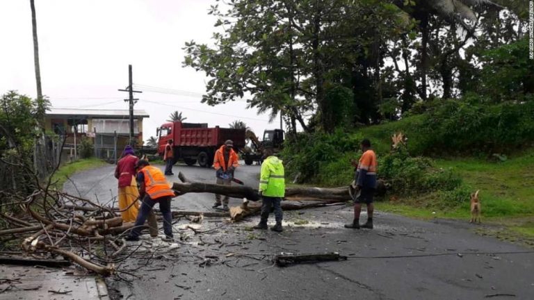 Cyclone Yasa rips through Fiji, killing at least 2 people and destroying homes
