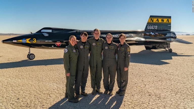 Air Force graduates its largest class of female test pilots and engineers in history