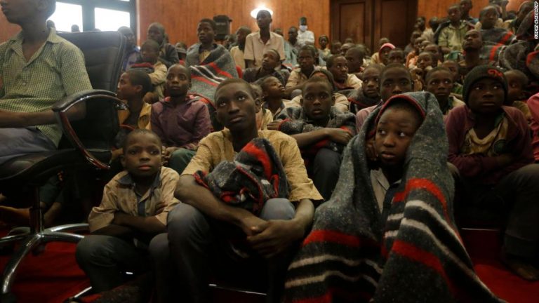 More than 300 Nigerian schoolboys rescued, returned to families