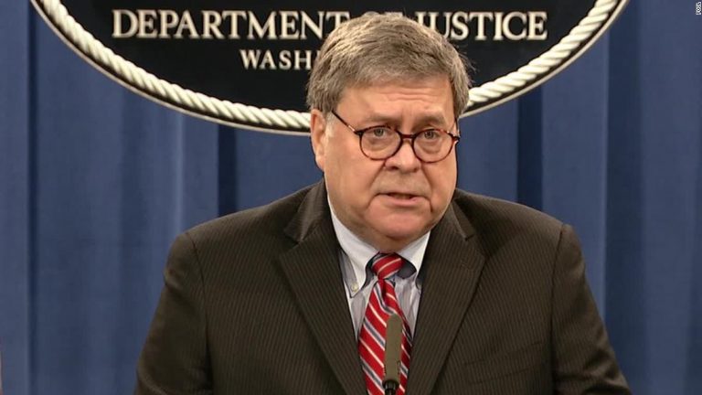 Barr says no need for special counsels to investigate election or Hunter Biden