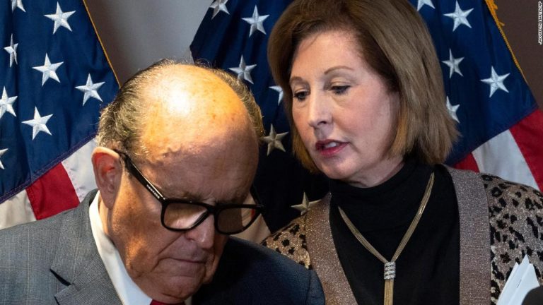 Voting machine company executive sues Trump allies for defamation