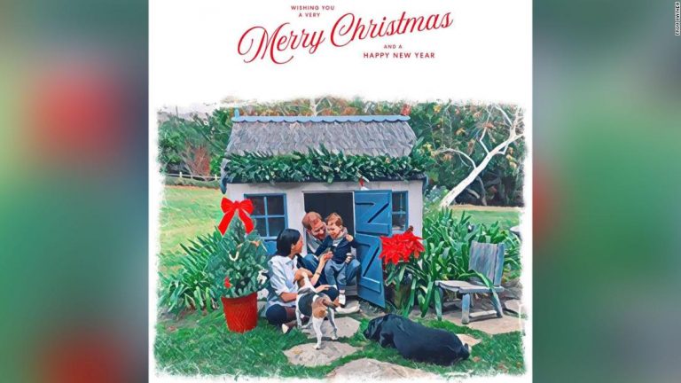 Meghan and Prince Harry share Christmas card starring little Archie