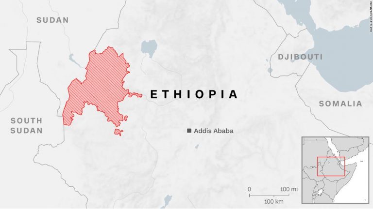 More than 100 people killed in dawn attack on Ethiopian village, rights group says