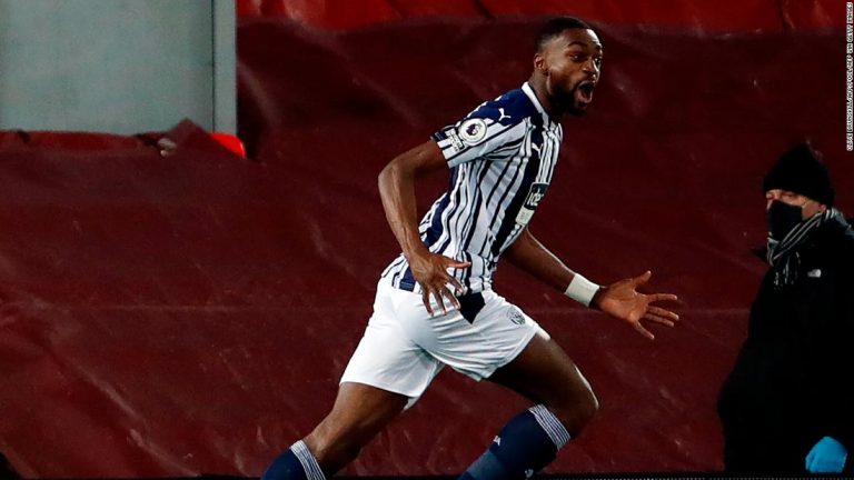 West Brom stuns Liverpool with late equalizer