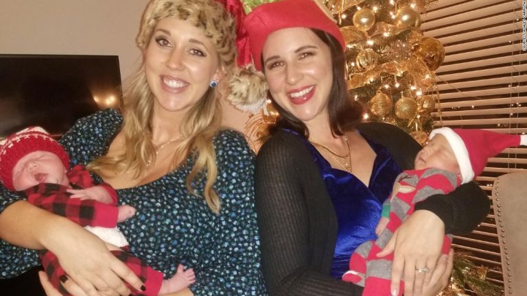 Sisters gave birth 90 minutes apart after sharing pandemic pregnancy experience