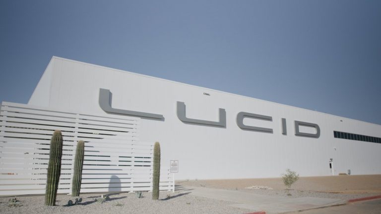 PIF-backed Lucid Motors constructs first phase of EV factory