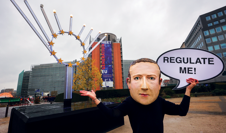 EU unveils plan to toughen rules for tech giants