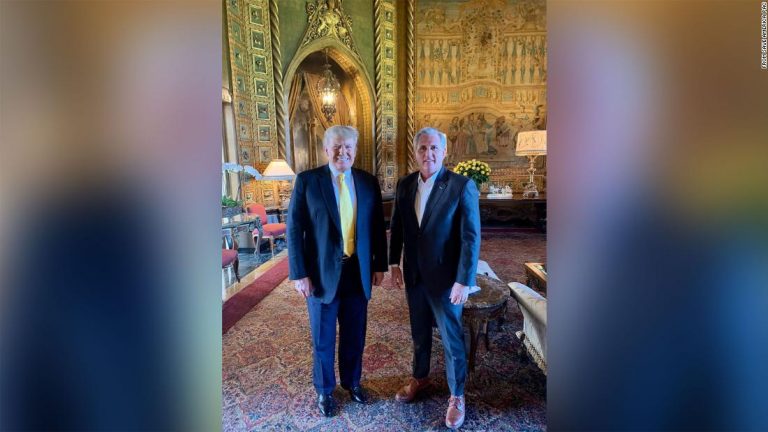 Trump and McCarthy discuss Republicans’ plans to win House majority