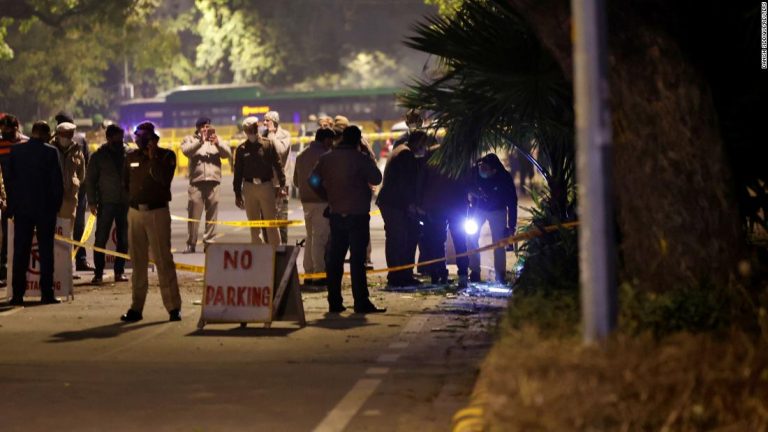 Small blast goes off near Israeli embassy in New Delhi