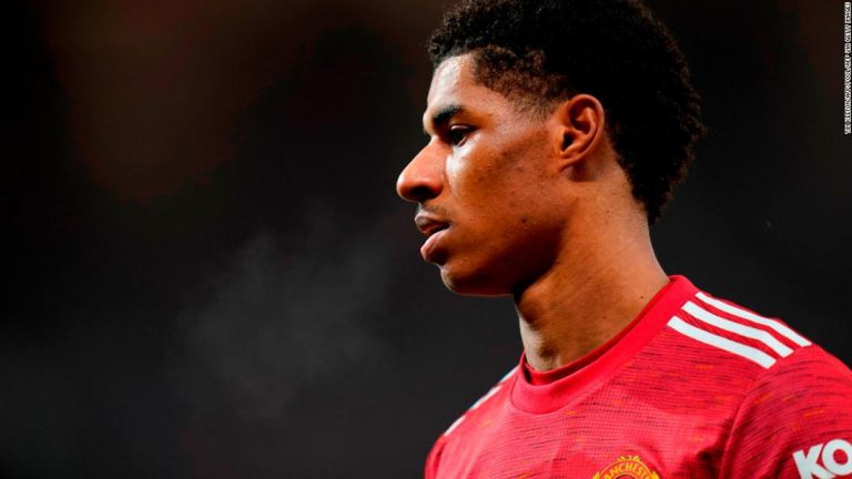 Manchester United star Marcus Rashford racially abused online