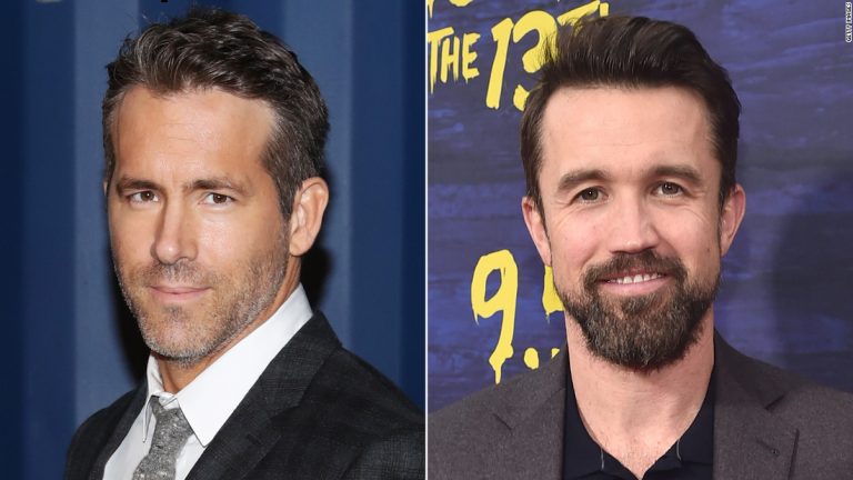 Hollywood stars Ryan Reynolds and Rob McElhenney complete takeover of Wrexham