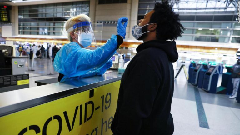 US considers Covid-19 testing requirement for domestic air travel