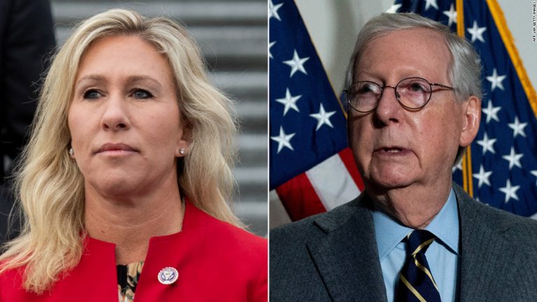 McConnell rebukes congresswoman