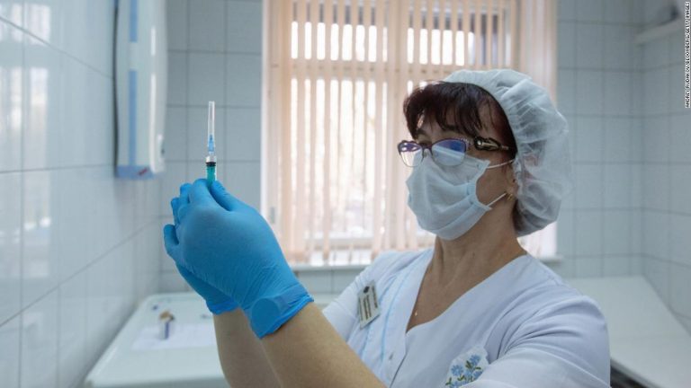 Russia’s Sputnik V vaccine is 91.6% effective against symptomatic Covid-19, interim trial results suggest