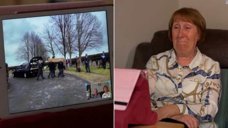 Daughter forced to attend father’s funeral remotely due to pandemic