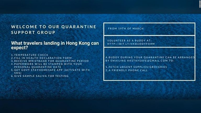 A 30,000-member Facebook group is helping Hong Kong navigate quarantine