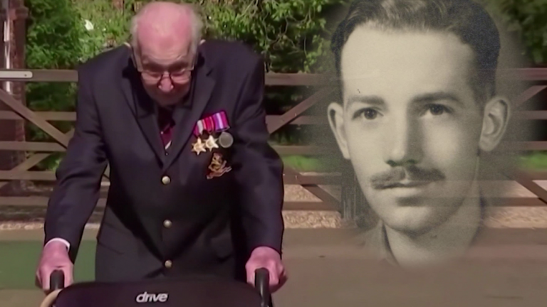 UK claps for national hero Captain Sir Tom Moore