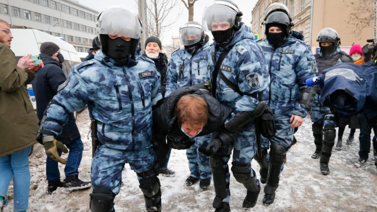 Protesters detained at pro-Navalny rallies say police threatened and intimidated them: ‘The regime has shown its teeth’