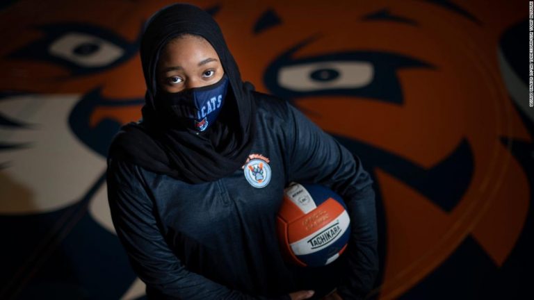 She was disqualified from a volleyball match for wearing a hijab. Her next move sparked change.