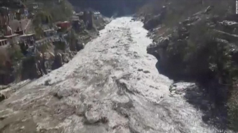 Scores missing, 2 dead as burst glacier triggers flash floods in India