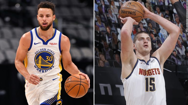 NBA superstars Steph Curry and Nikola Jokic score 50 points or more — but both lose