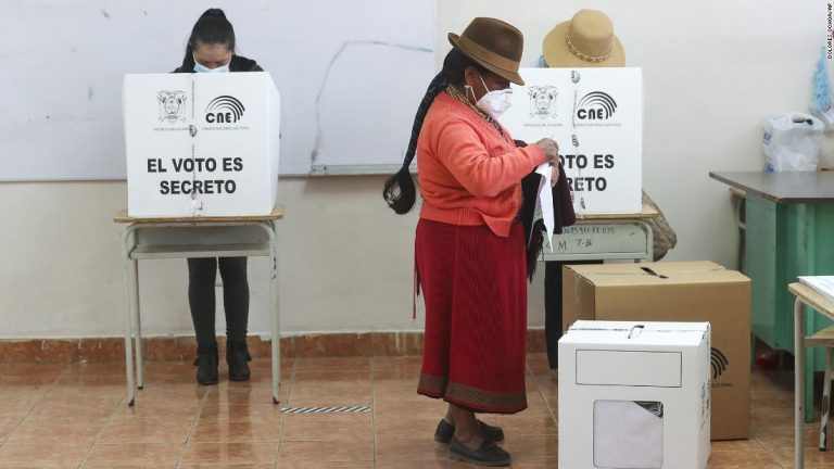 Ecuador votes for president as voters lean toward socialism