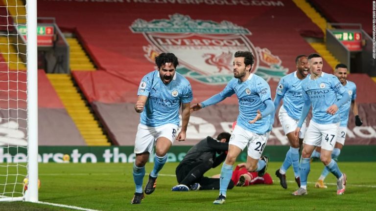 From zero to hero: Ilkay Gundogan misses penalty, scores twice in dominant Manchester City victory at Liverpool