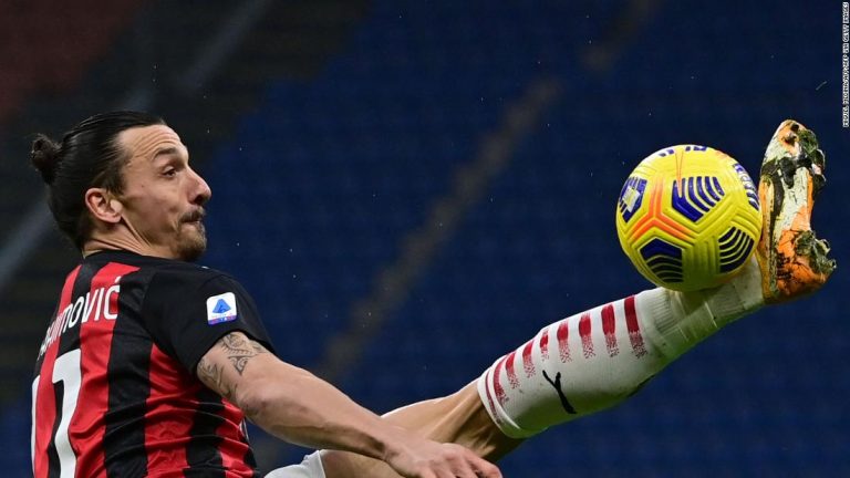 Zlatan Ibrahimovic scores 500th goal of club career in AC Milan victory