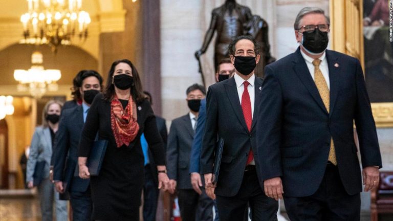 Video evidence of Trump’s supporters smashing their way into the Capitol revived a national trauma on Day 1 of his trial