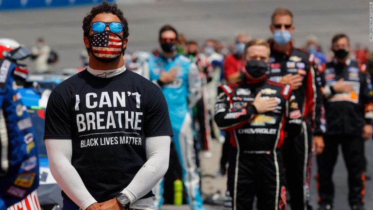 How 2020 helped NASCAR driver find his voice to speak out over injustice
