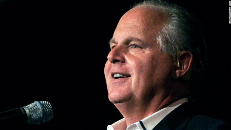 Rush Limbaugh, conservative media firebrand, dies aged 70