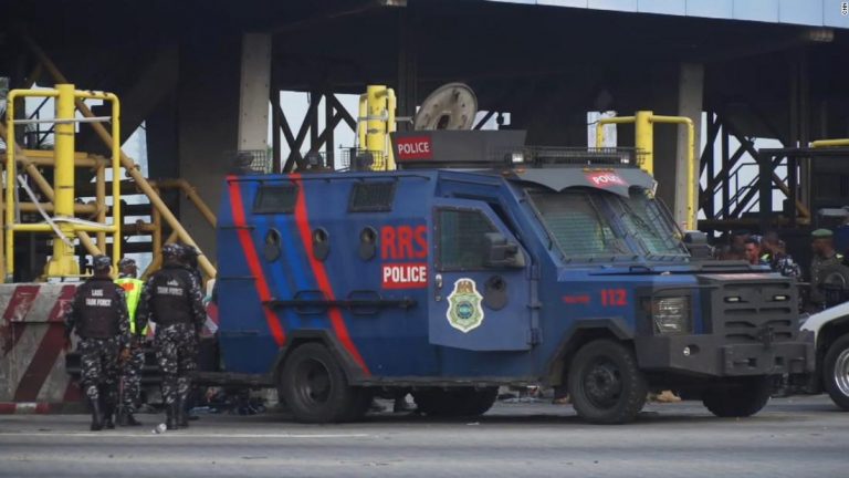 Nigerian police arrest protesters at Lekki shooting site