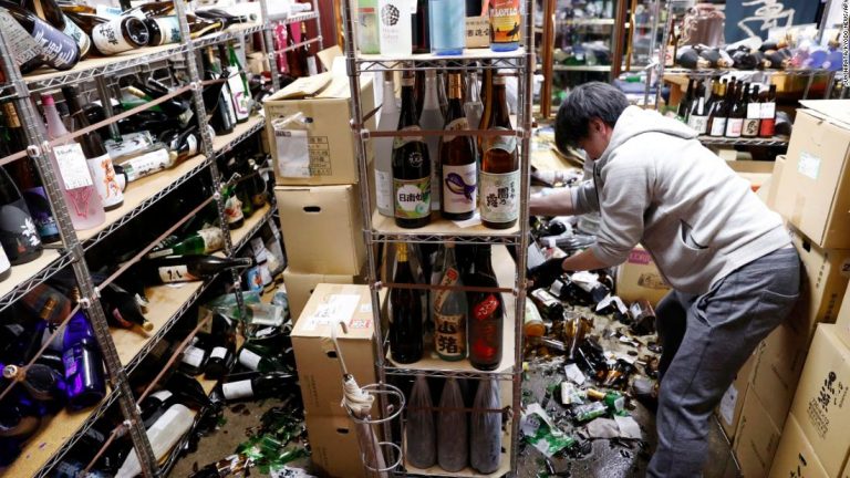Powerful earthquake hits Japan near Fukushima