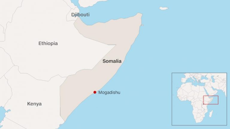 Car bomb explodes near Somali presidential palace in Mogadishu